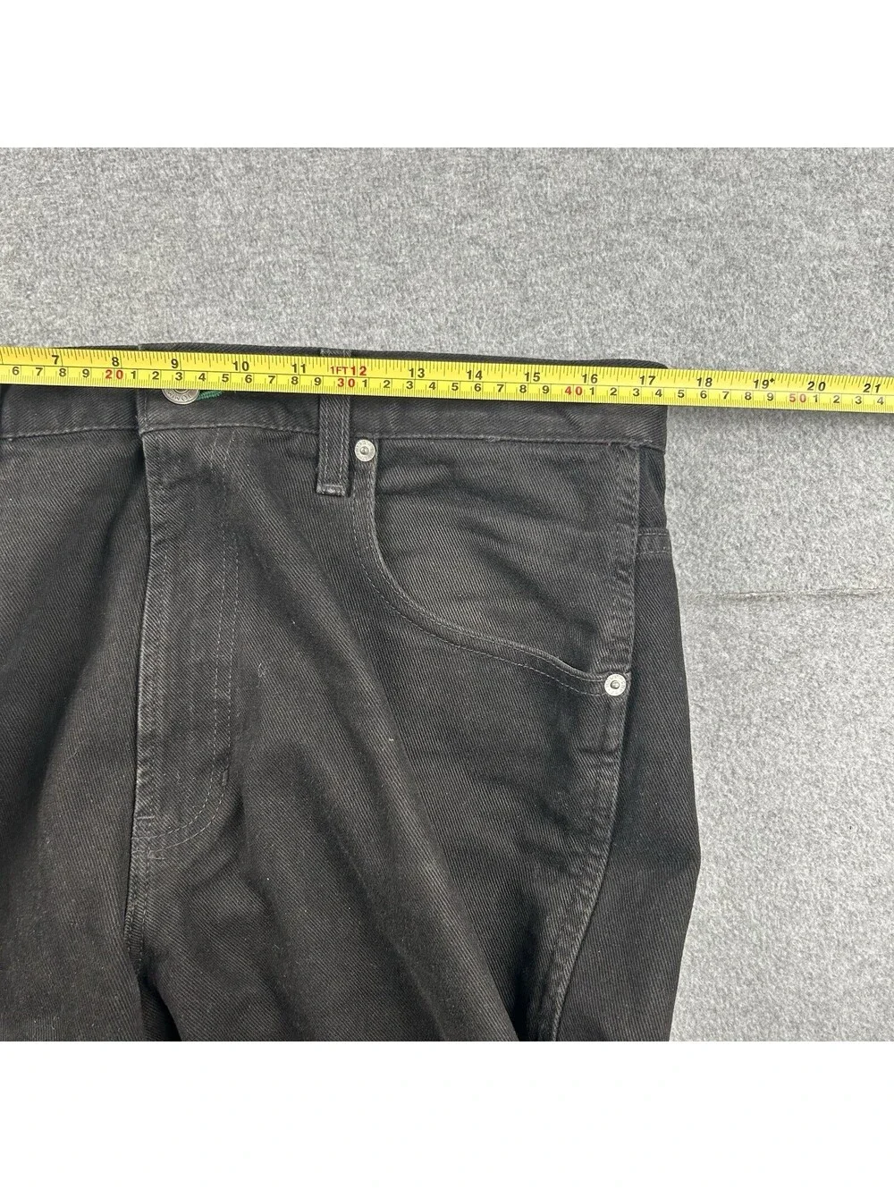 Tommy Hilfiger Madison Straight Fit Men's Jeans W33 L30 Fade Effect Zip Casual